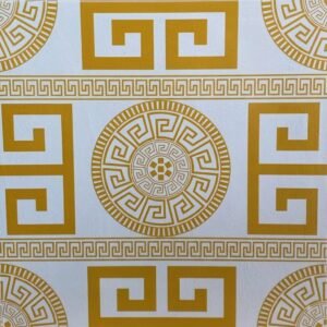 Gold Greek Geometric Luxury Wall Panel