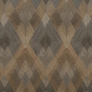 Geometric Wood Parquet 10-Inch PVC Wall Panel