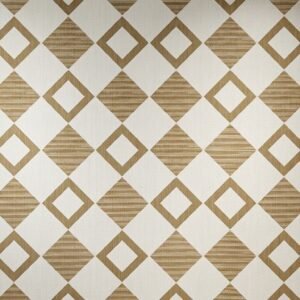 Geometric Beige Diamond 10-Inch PVC Wall Panel