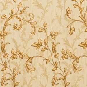  Golden Leaf Trailing Vine Beige 10-Inch PVC Wall Panel